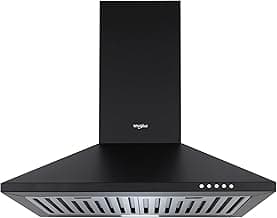 Whirlpool Classic Plus 60cm Kitchen Chimney - Black