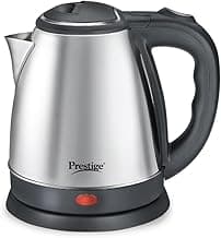Prestige 1.5L Stainless Steel Electric Kettle - Black
