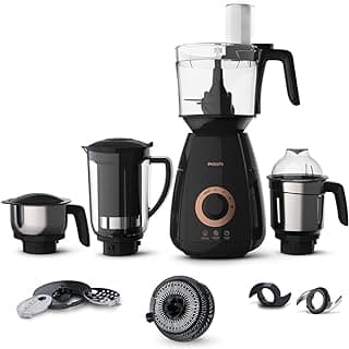Philips 3-in-1 Stainless Steel Mixer Grinder, 750 Watt