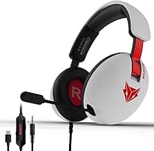 EvoFox Hyperion Gaming Headphones with Mic - White