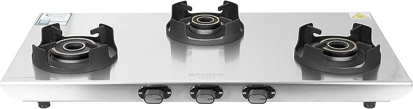 Faber Ember Stainless Steel 3-Burner Cooktop