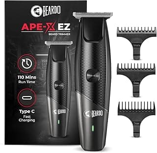 Beardo Ape-X EZ Trimmer for Men - 110 Min Run Time