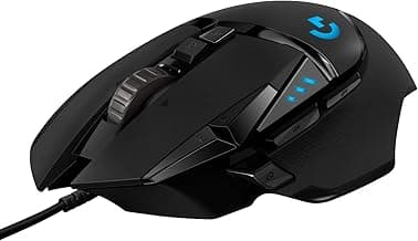 Logitech G502 Hero Wired Gaming Mouse with RGB, 11 Buttons