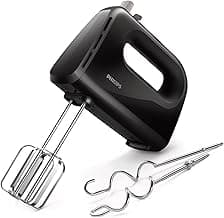 Philips HR3705/10 Lightweight Hand Mixer, 5 Speed Settings