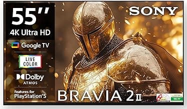 Sony BRAVIA 55" 4K Ultra HD Smart LED Google TV