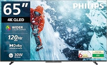 Philips 65" 8100 Series 4K Smart QLED Google TV