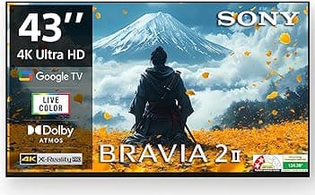 Sony BRAVIA 43" 4K Ultra HD Smart LED Google TV